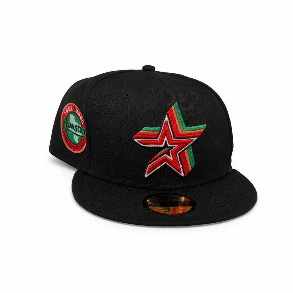 New Era 59FIFTY Houston Astros 45th Anniversary Side Patch Fitted Hat 7 3/4